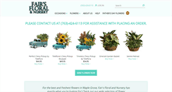 Desktop Screenshot of fairsfloral.com